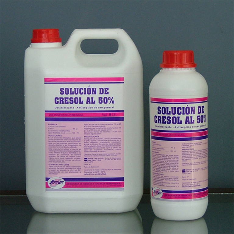 solucion de cresol